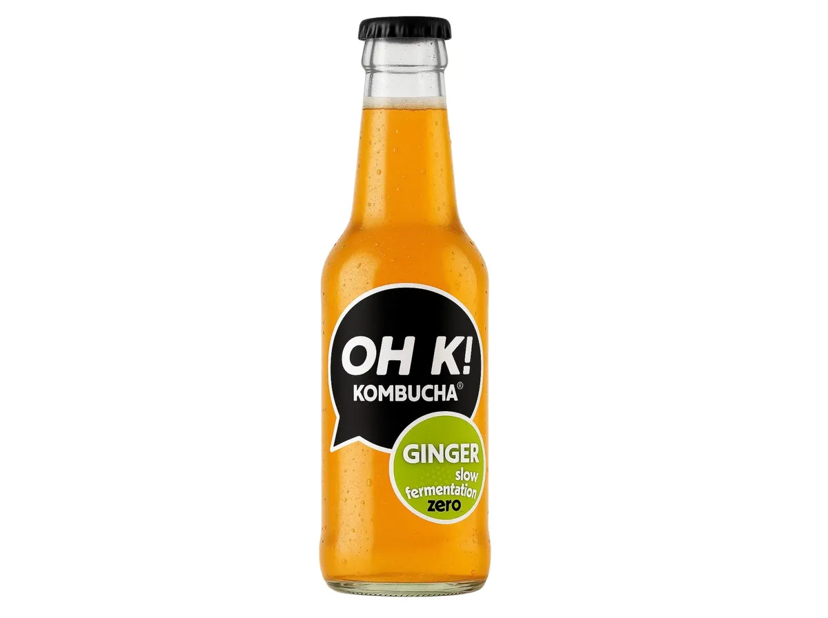 Kombucha bio OH K!! ginger (gengibre limão) 330 ml