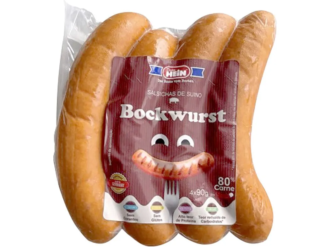 Salsichas bockwurst HEIN 4 x 90 g
