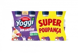 Iogurte Líquido sem Lactose Morango e Banana Pack 8