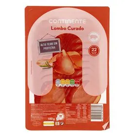 Lombo Curado Fatiado Continente