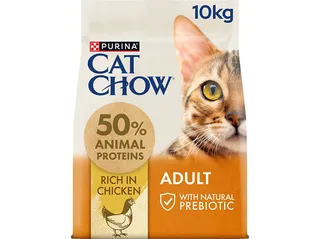 Ração gato CAT CHOW adulto frango 10 kg