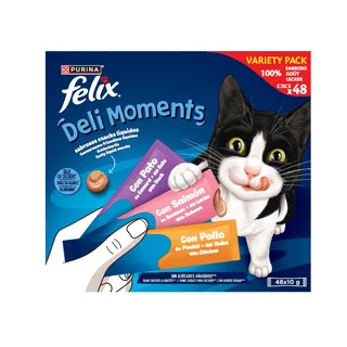 Felix Deli Moments Snack líquido para gatos - Multipack