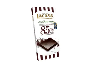 Tablete Lacasa chocolate 85% cacau 100 g