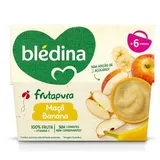 Puré de Fruta Maçã e Banana +6M Blédina