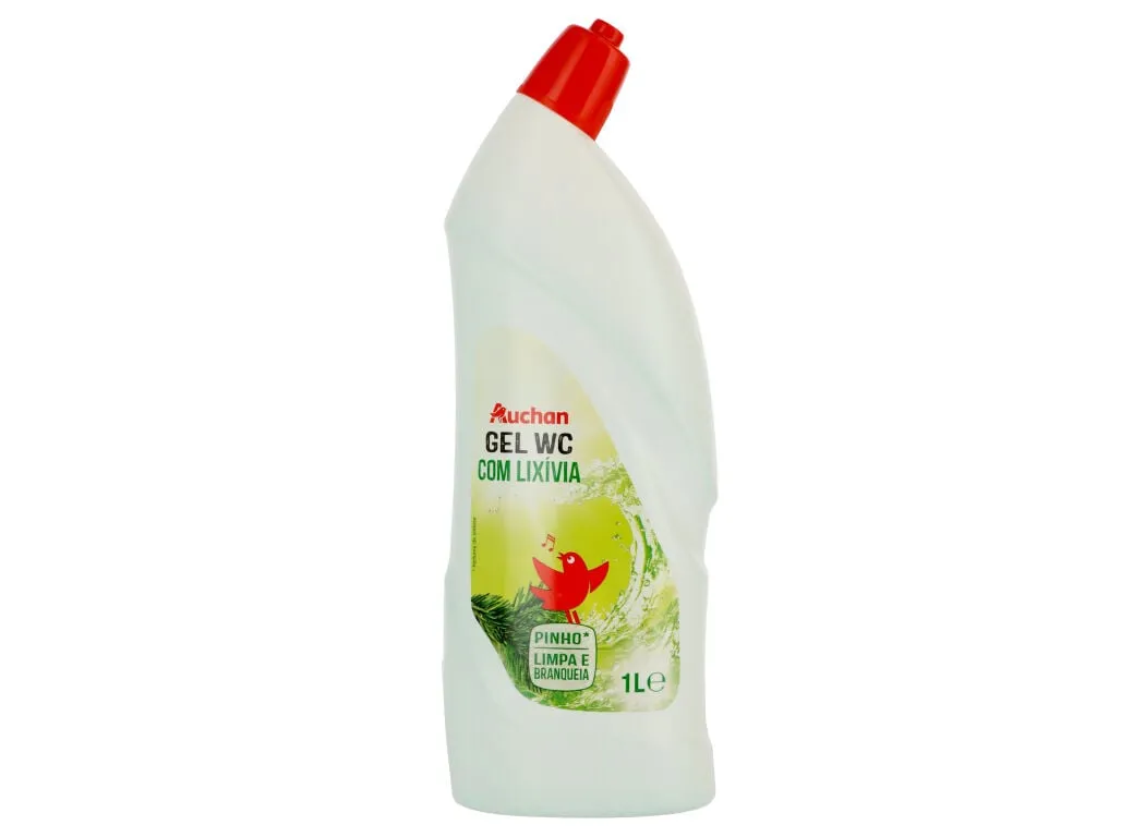 Gel Auchan sanitário lixívia pinho 1 L