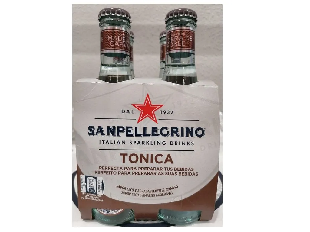 Água SAN Pellegrino tónica 4 x 0,20 L