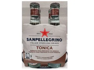 Água SAN Pellegrino tónica 4 x 0,20 L