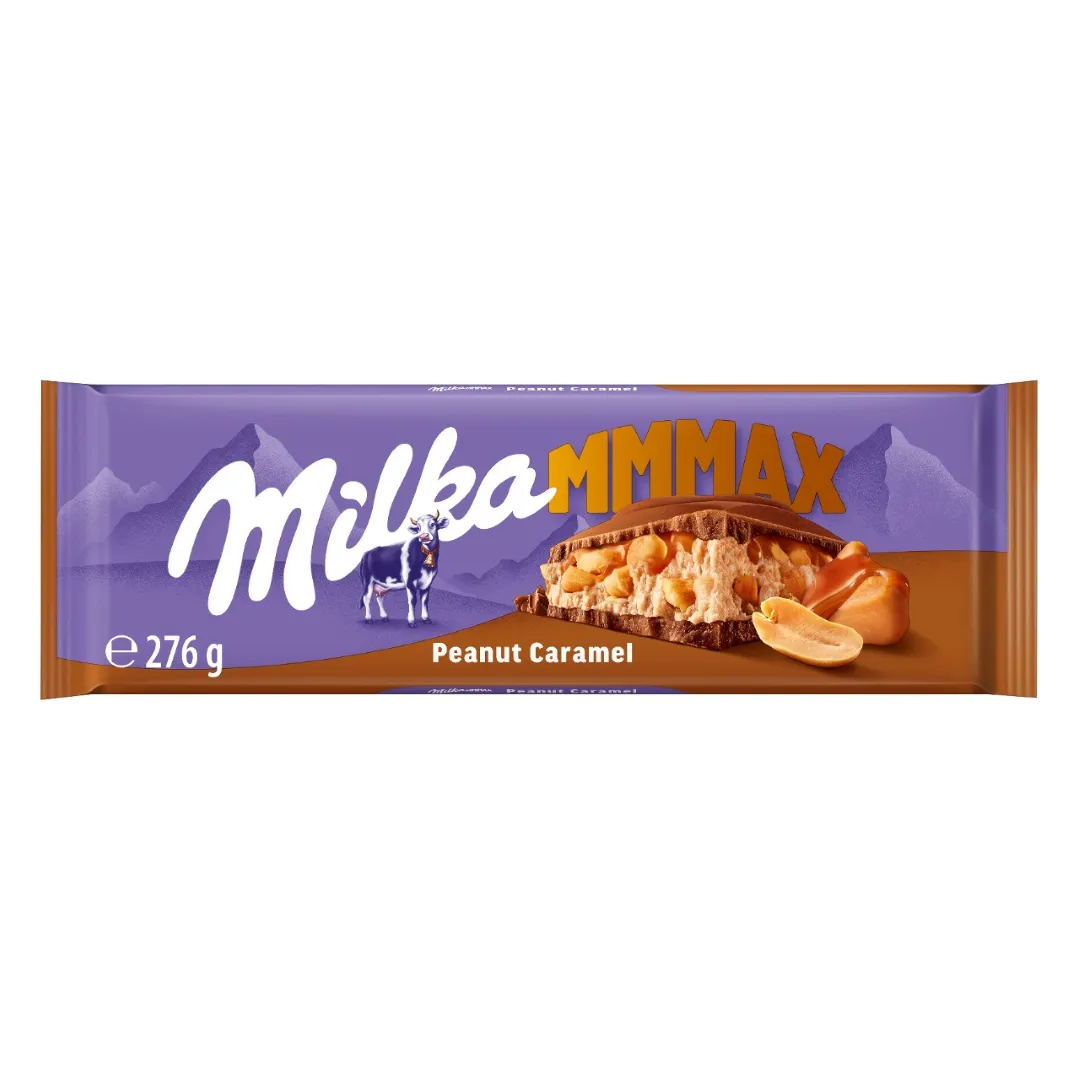 Tablete de Chocolate com Amendoim e Caramelo