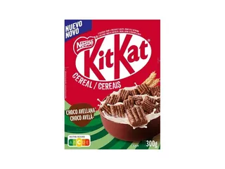 Cereais KIT KAT chocolate avelã 300 g