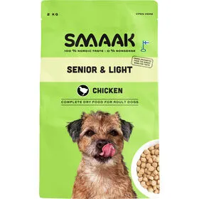 Ração para Cão Sénior Frango Smaak