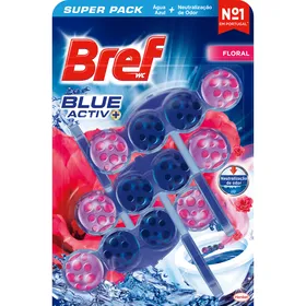 Bloco Sanitário Blue Activ Floral Bref