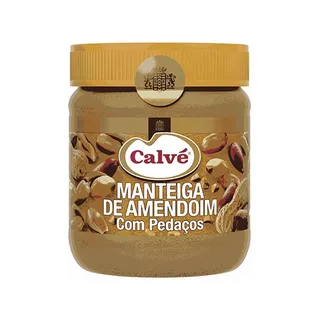 Manteiga de Amendoim com Pedaços Calvé