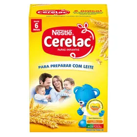 Papa Infantil para Preparar com Leite +6M Cerelac