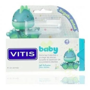 Bálsamo em gel para gengivas de bebés