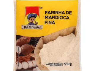 Farinha DA Terrinha mandioca crua 500 g