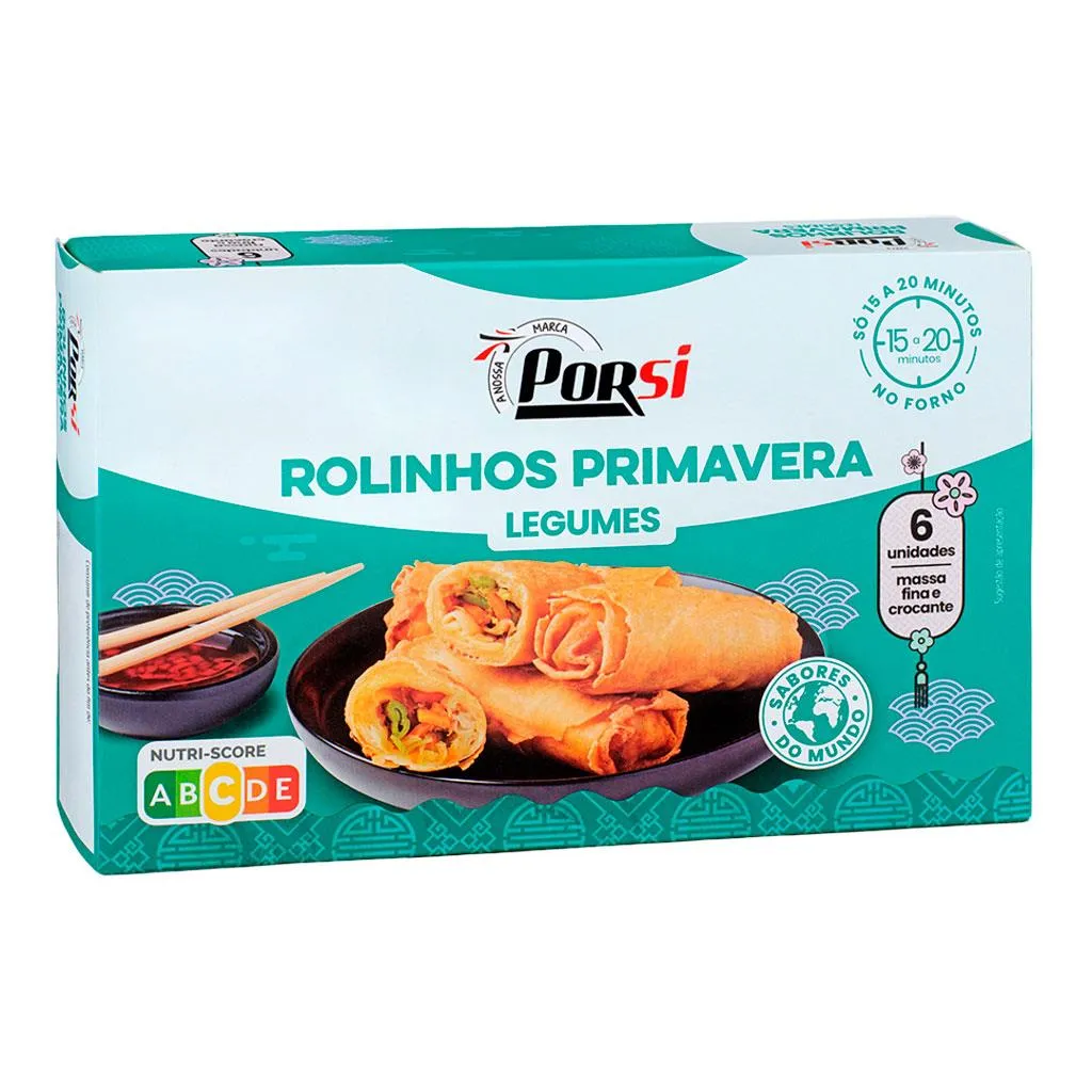 Rolinhos Legumes Primavera 300g