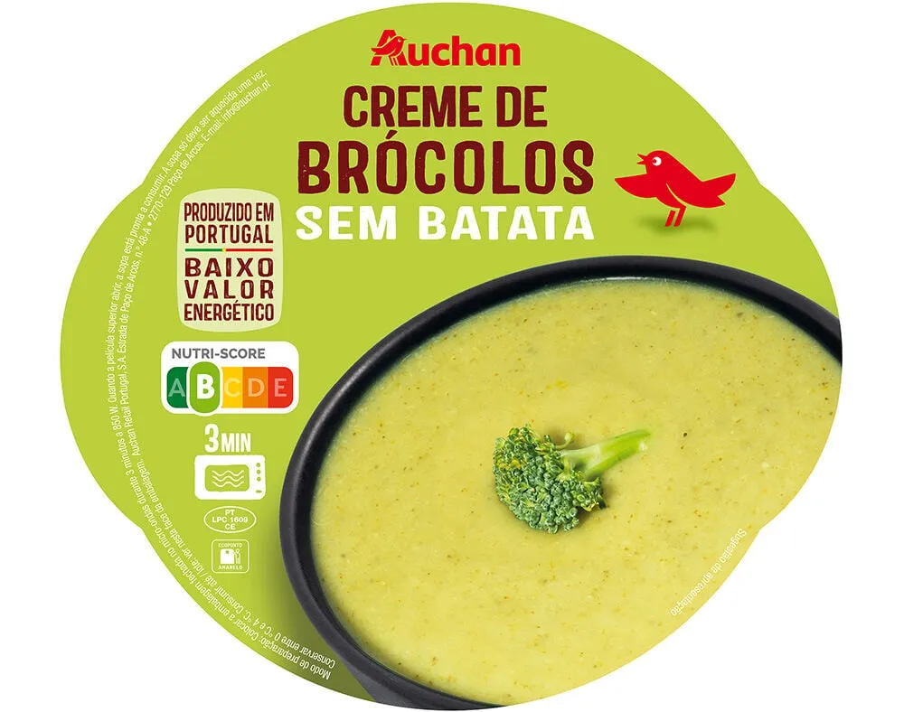 Creme de brócolos Auchan 400 g