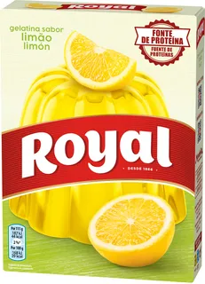Gelatina em Pó de Limão Royal