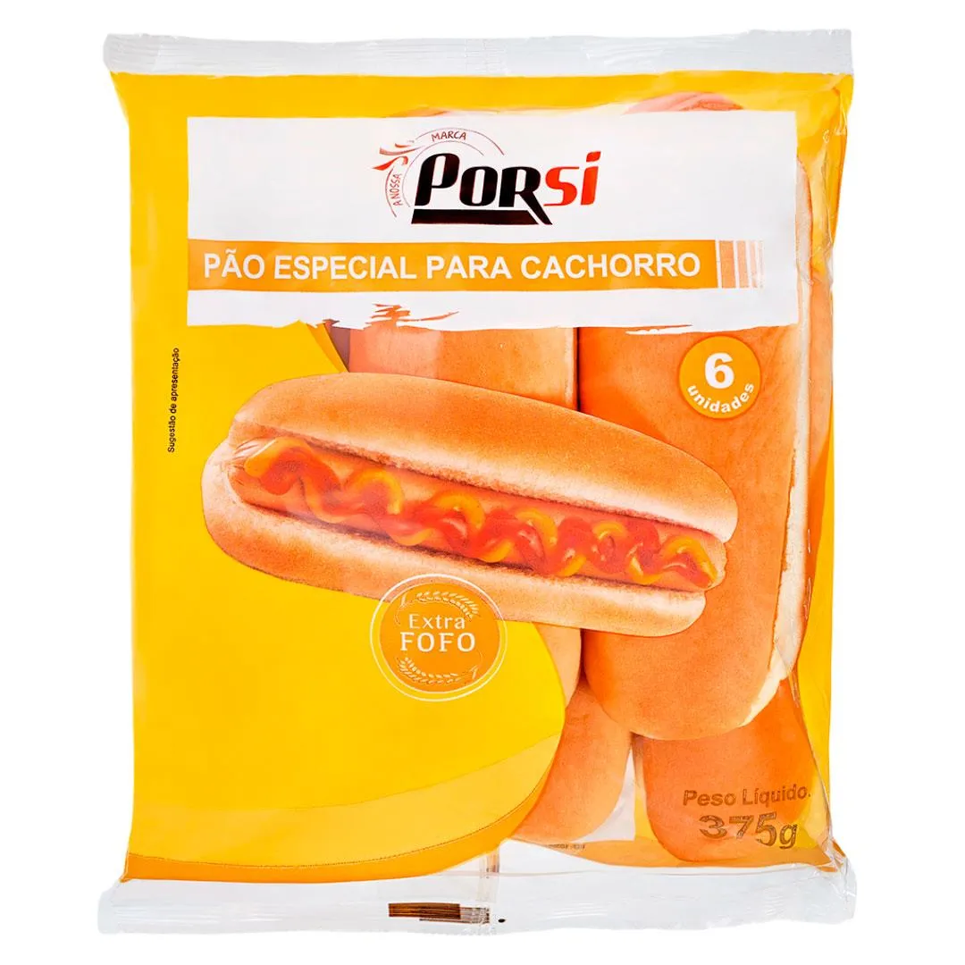 Pão Cachorro 375 G
