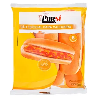 Pão Cachorro 375 G PorSi