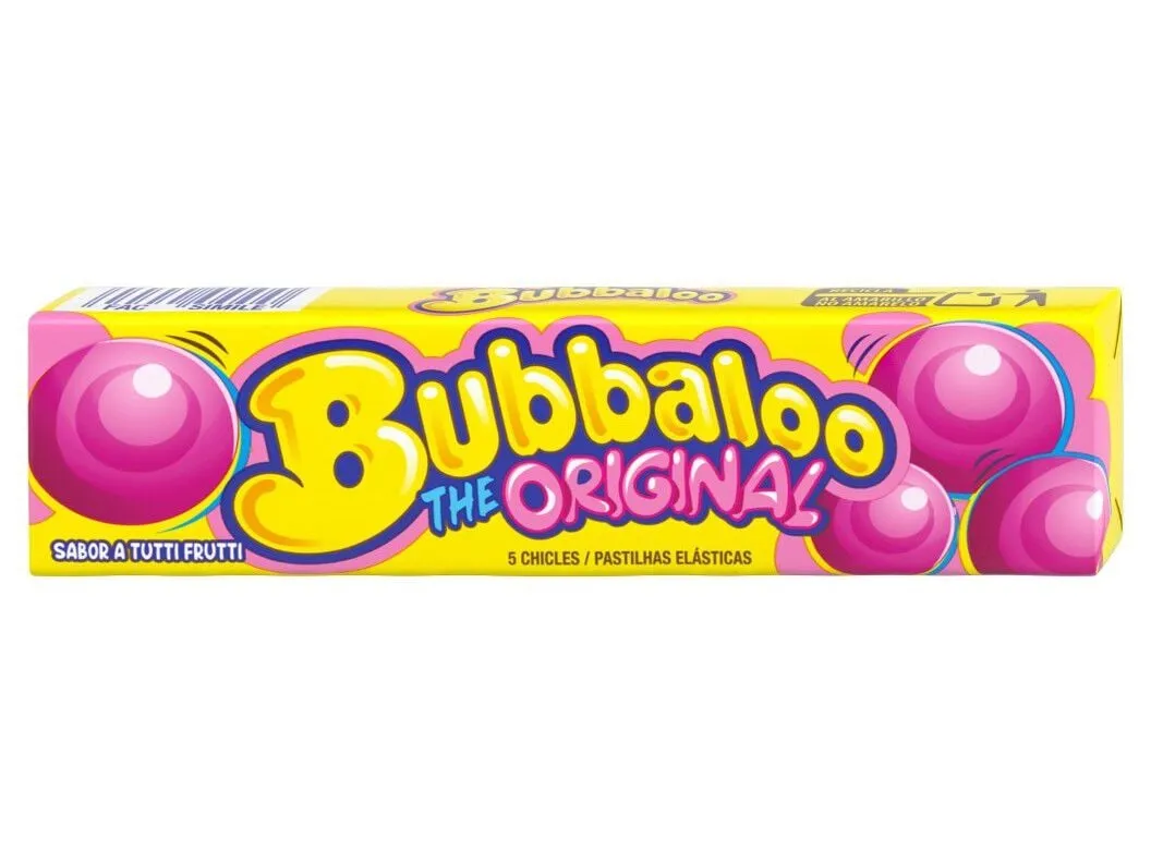 Pastilhas elásticas Bubballo tutti frutti 37 g