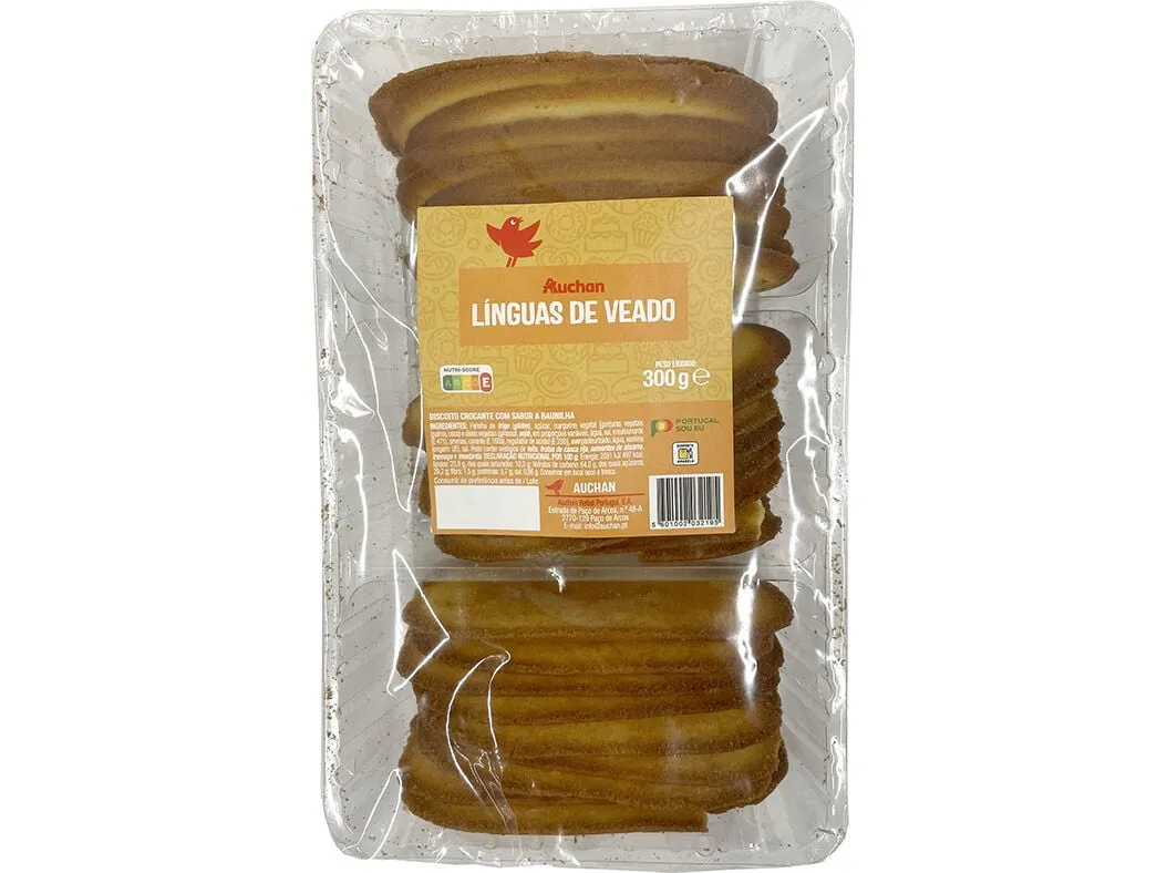 Línguas Auchan de veado 300 g