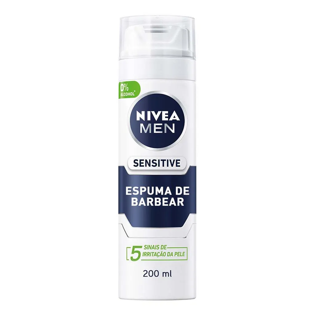 Espuma de Barbear Men Sensitive, emb. 200 ml
