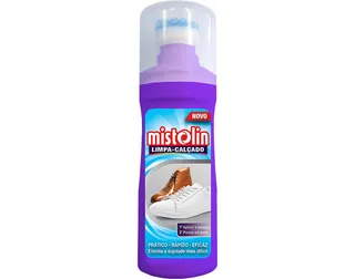 limpa calçado mistolin 100ml