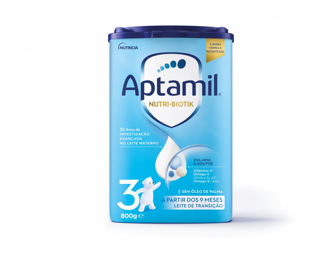 Leite em Pó Aptamil 3 Nutri-Biotik