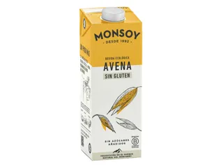 Bebida aveia Monsoy aveia sem glúten bio 1 L