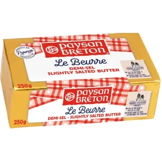 Manteiga com Sal unidade 250 g - Paysan Breton