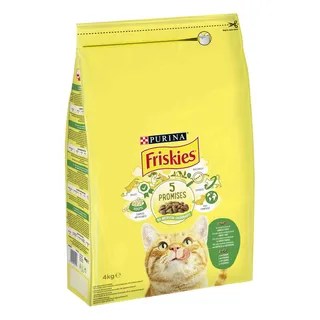 Comida Seca para Gato com Coelho e Frango Purina Friskies