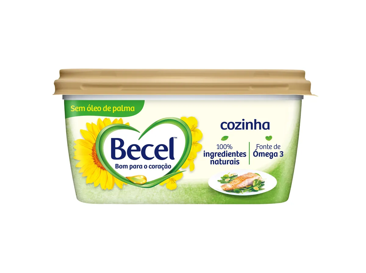 Creme Becel vegetal culinária 450 g