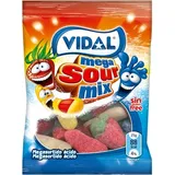 Gomas Mega Sortido Ácido embalagem 90 g - Vidal