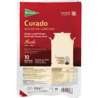 Queijo Curado em Fatias embalagem 240 g - El Corte Inglés