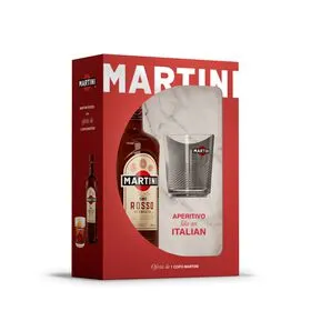 Martini Rosso Aperitivo com Copo