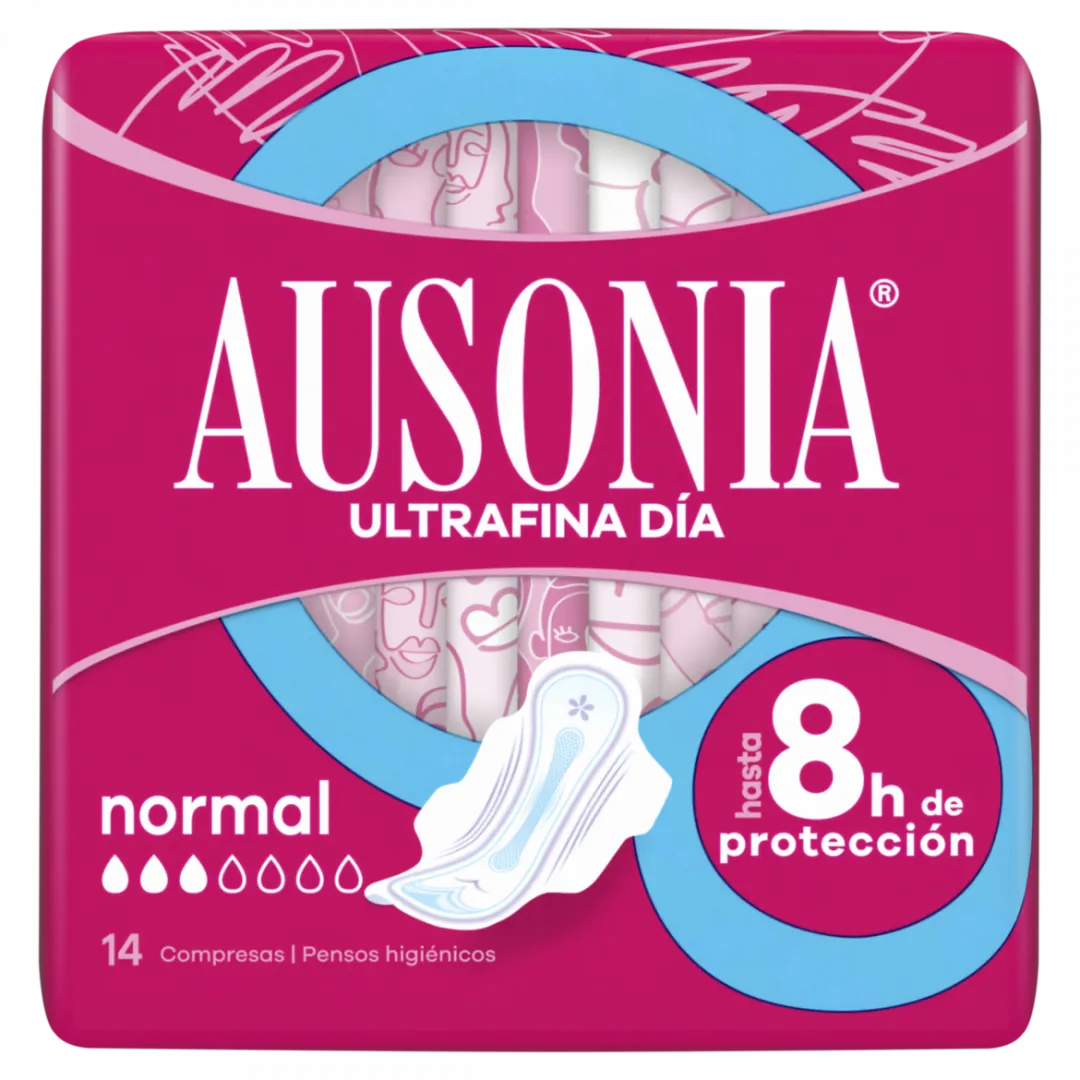 Pensos Higiénicos Ultrafina Dia Normal com Abas