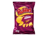 Batata frita ondulada Ruffles presunto 45 g