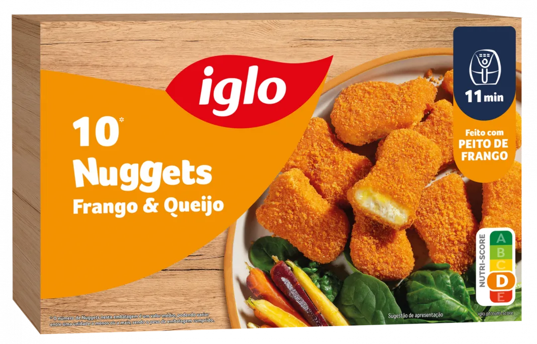 Nuggets de Frango com Queijo 10un
