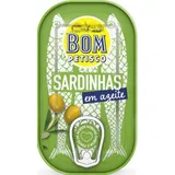 Sardinhas em Azeite lata 120 g - Bom Petisco