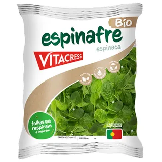 Espinafres bio, emb. 150g Vitacress