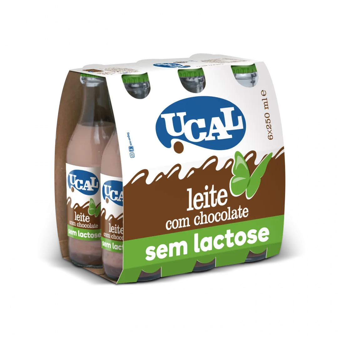 Leite Achocolatado sem Lactose Pack 6