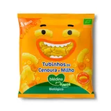 Snack tubinhos de cenoura e milho, 20g