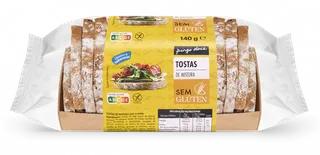Tostas sem Glúten Pingo Doce