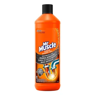 Desentupidor Canos Gel, emb. 1 lt Mr. Muscle