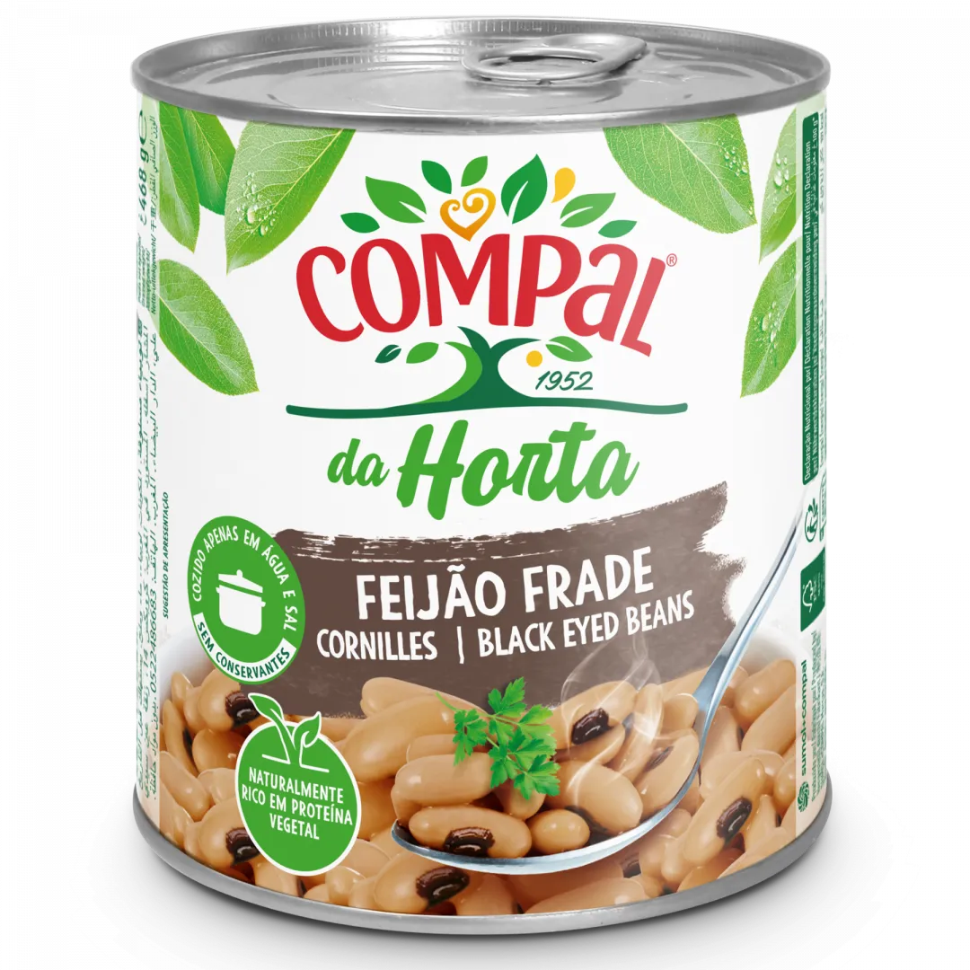 Feijão Frade Cozido em Lata