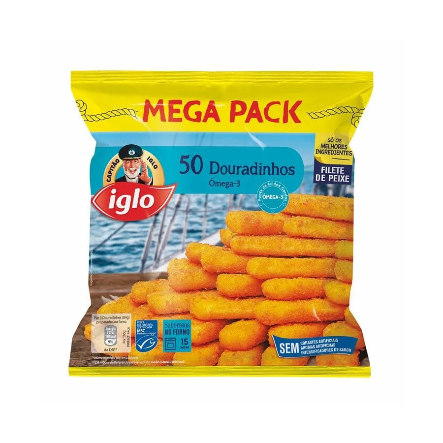 Douradinhos de Peixe Congelados