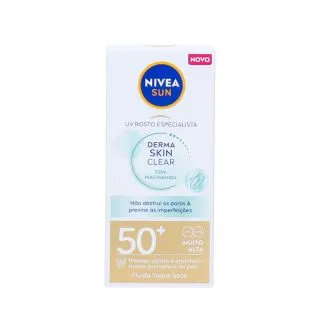 Creme Rosto UV Derma FP50+ Nivea 40ml