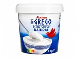 Iogurte grego Auchan natural 1 kg