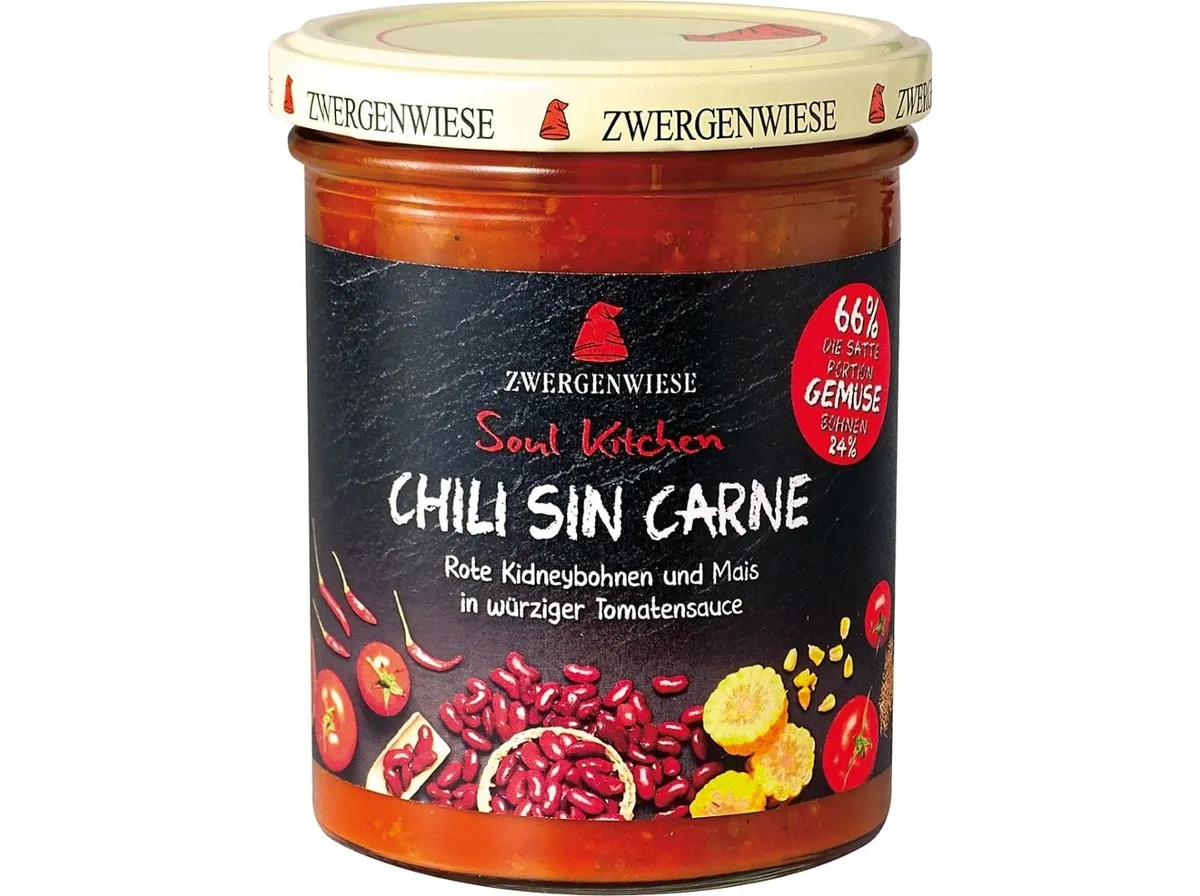 Chilli Zwergenwiese sem carne 370 g